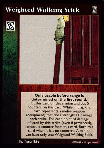 Weighted Walking Stick