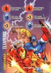 Universe: Teamwork-Fighting 8F EI +2+3  Captain America, Iron Man & Thor