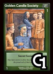 Golden Candle Society, Secret Society