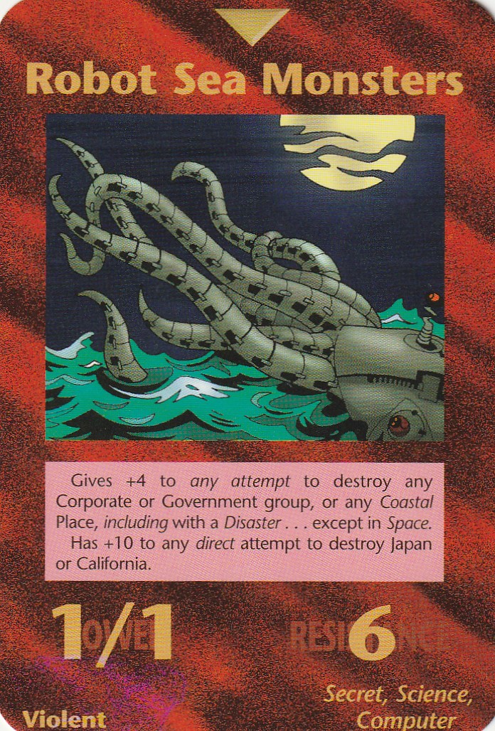 Robot Sea Monsters