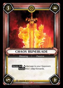 Chaos Runeblade - Foil