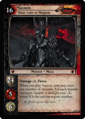 Sauron, Dark Lord of Mordor - Foil
