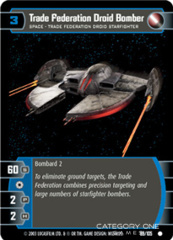 Trade Federation Droid Bomber - Foil