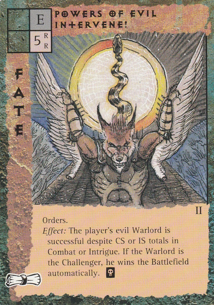 Powers of Evil Intervene