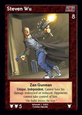 Steven Wu, Zen Gunman