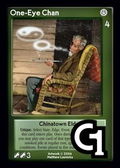 One-Eye Chan, Chinatown Elder