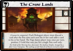 The Crane Lands