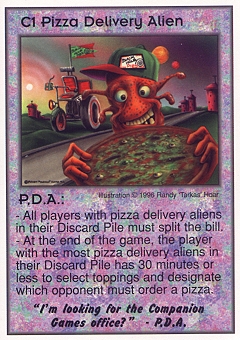 Pizza Delivery Alien (Companion)