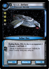 U.S.S. Defiant, Prototype Warship - Foil