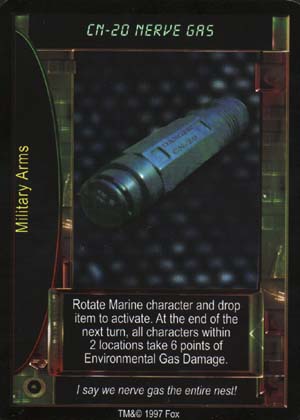 CN-20 Nerve Gas