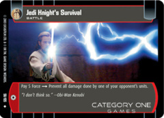 Jedi Knight's Survival - Foil