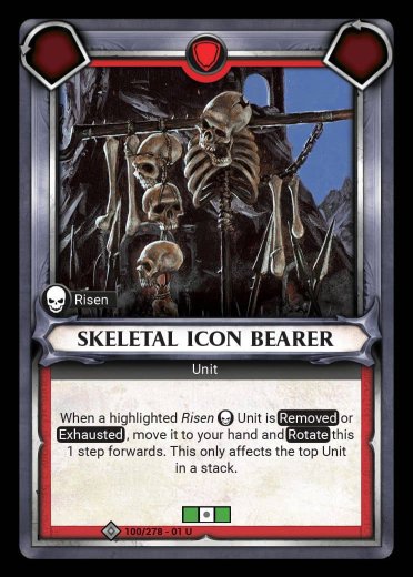 Skeletal Icon Bearer
