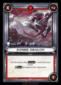 Zombie Dragon - Foil