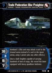 Trade Federation War Freighter