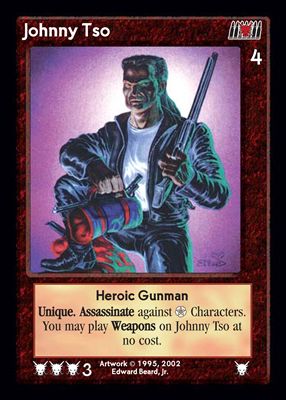 Johnny Tso, Heroic Gunman