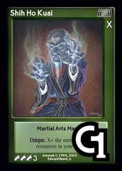 Shih Ho Kuai, Martial Arts Master