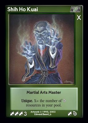 Shih Ho Kuai, Martial Arts Master