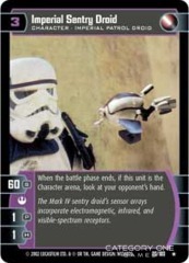 Imperial Sentry Droid - Foil