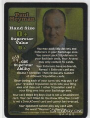 Paul Heyman Superstar Card (SS3)