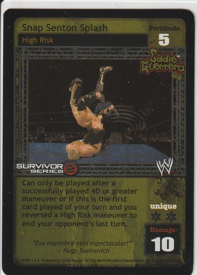 Snap Senton Splash (SS2)