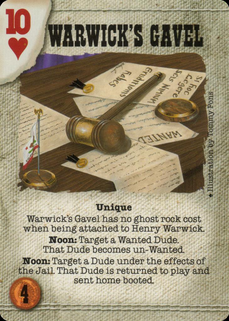 Warwicks Gavel