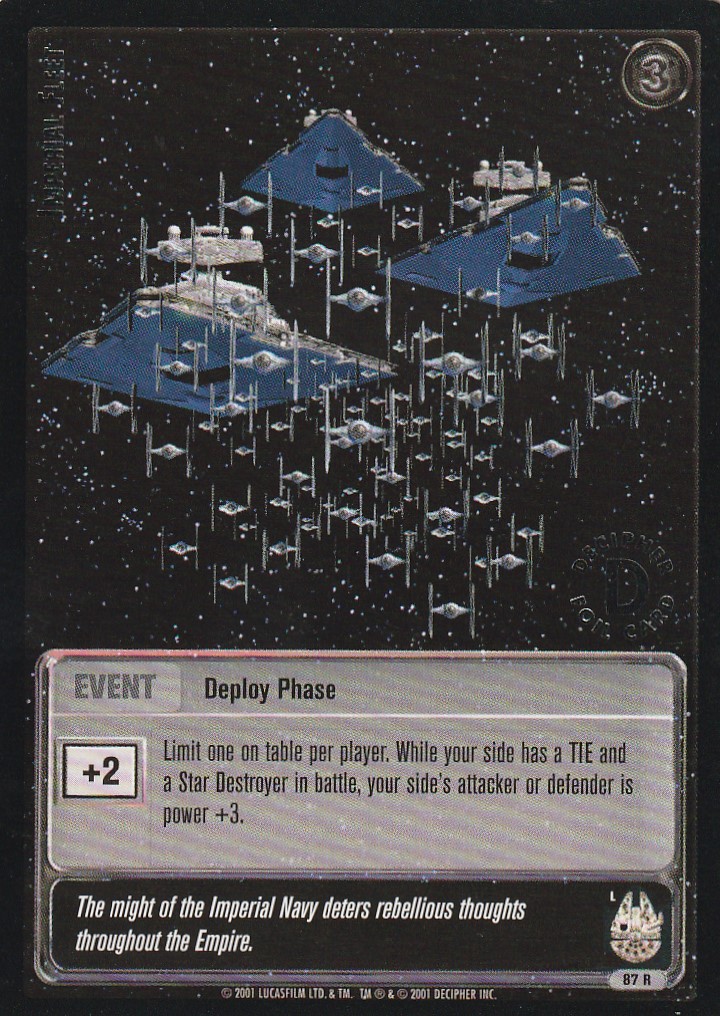 Imperial Fleet (L) - Silver Stamped