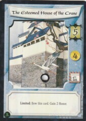 The Esteemed House of the Crane - Honor Disk