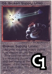 Broken Supply Lines