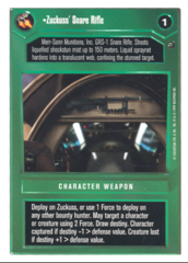 Zuckuss' Snare Rifle [White Border]