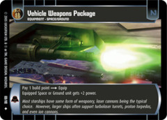 Vehicle Weapons Package