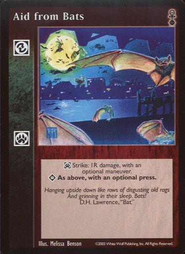 Aid from Bats