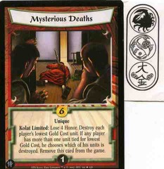 Mysterious Deaths