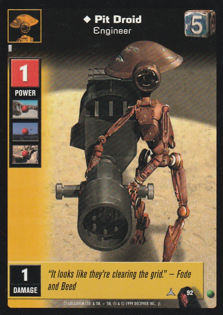 Pit Droid, Engineer [Beta]