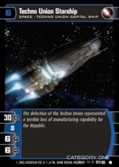 Techno Union Starship - Foil