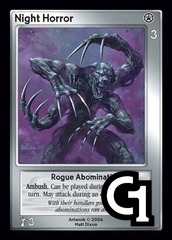 Night Horror, Rogue Abomination