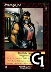 Average Joe, Blue-Collar Hero
