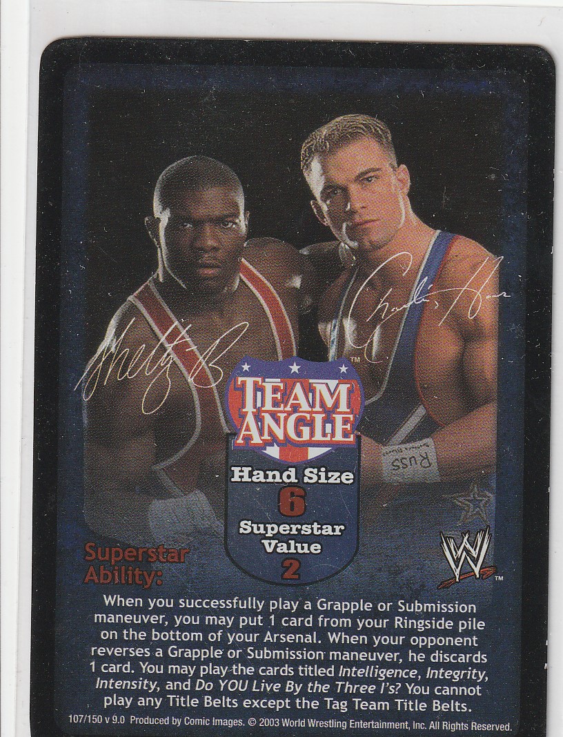 Team Angle Superstar Card