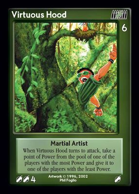 Virtuous Hood, Martial Artist