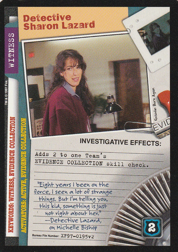 Detective Sharon Lazard