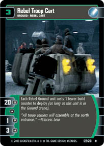 Rebel Troop Cart
