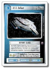 U.S.S. Defiant [White Border]