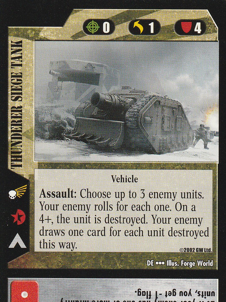 Thunderer Siege Tank