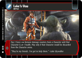 Lukes Vow - Foil