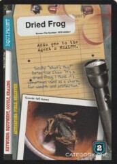 Dried Frog