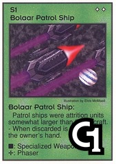 Bolaar Patrol Ship