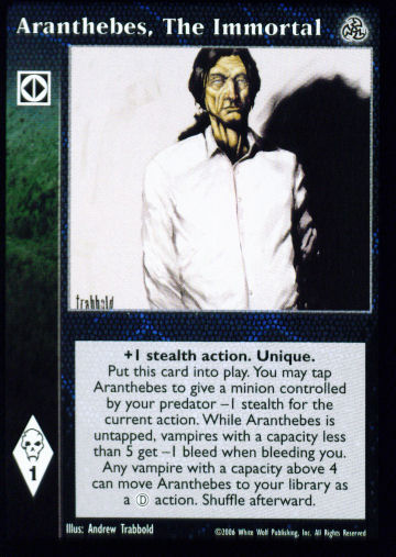 Aranthebes, The Immortal