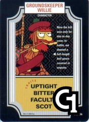 Groundskeeper Willie - Foil