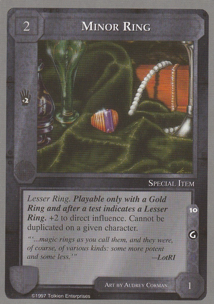 Minor Ring [Reprint] - LE129