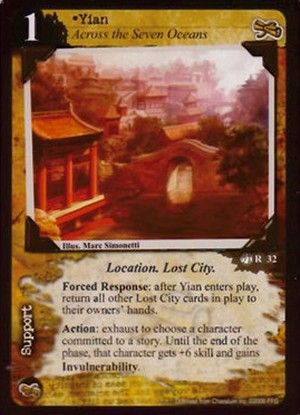 Yian, Across the Seven Oceans