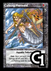 Cyborg Mermaid, Aquatic Saboteur
